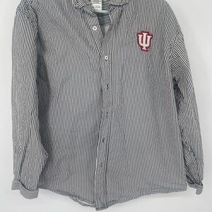 Striped Black and White IU Shirt
